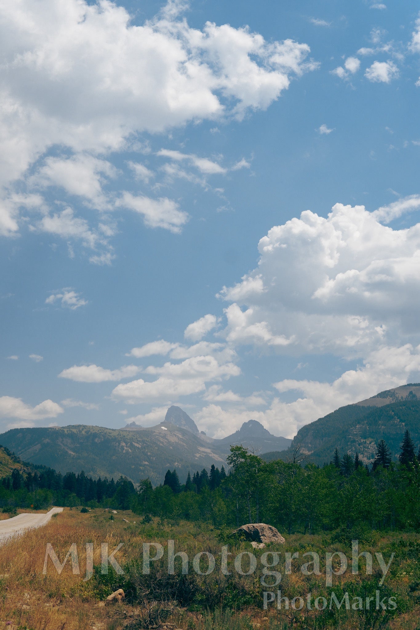 Teton Range Valley View, 2024 - Print
