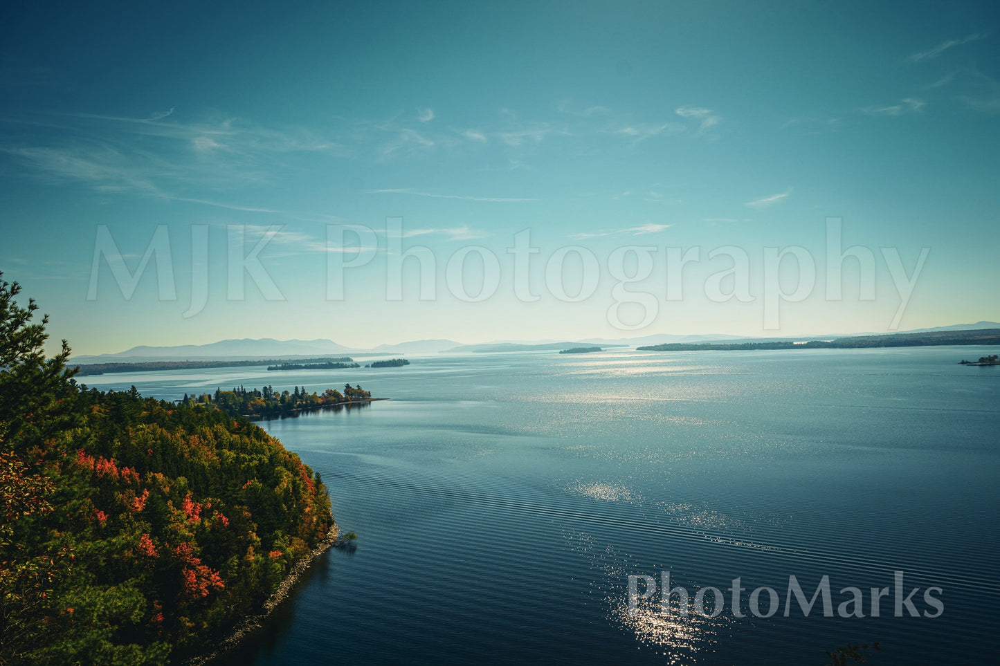 Moosehead Lake Peak View, 2025 - Print