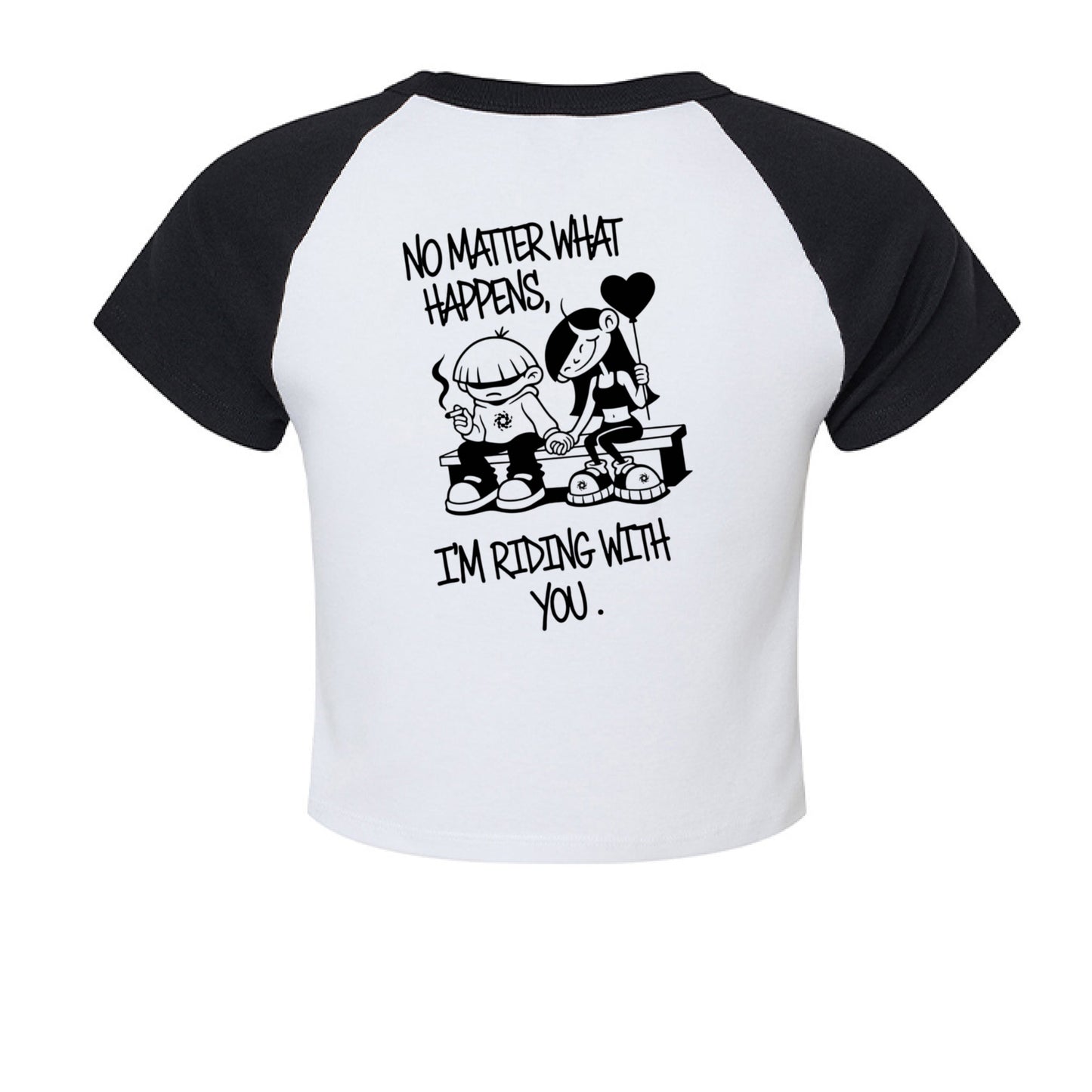 WHITE/ BLACK - BACK