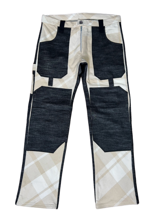 Flannel Carpenter Pants