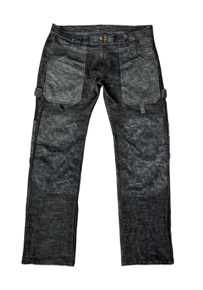 Black On Black Carpenter Pants