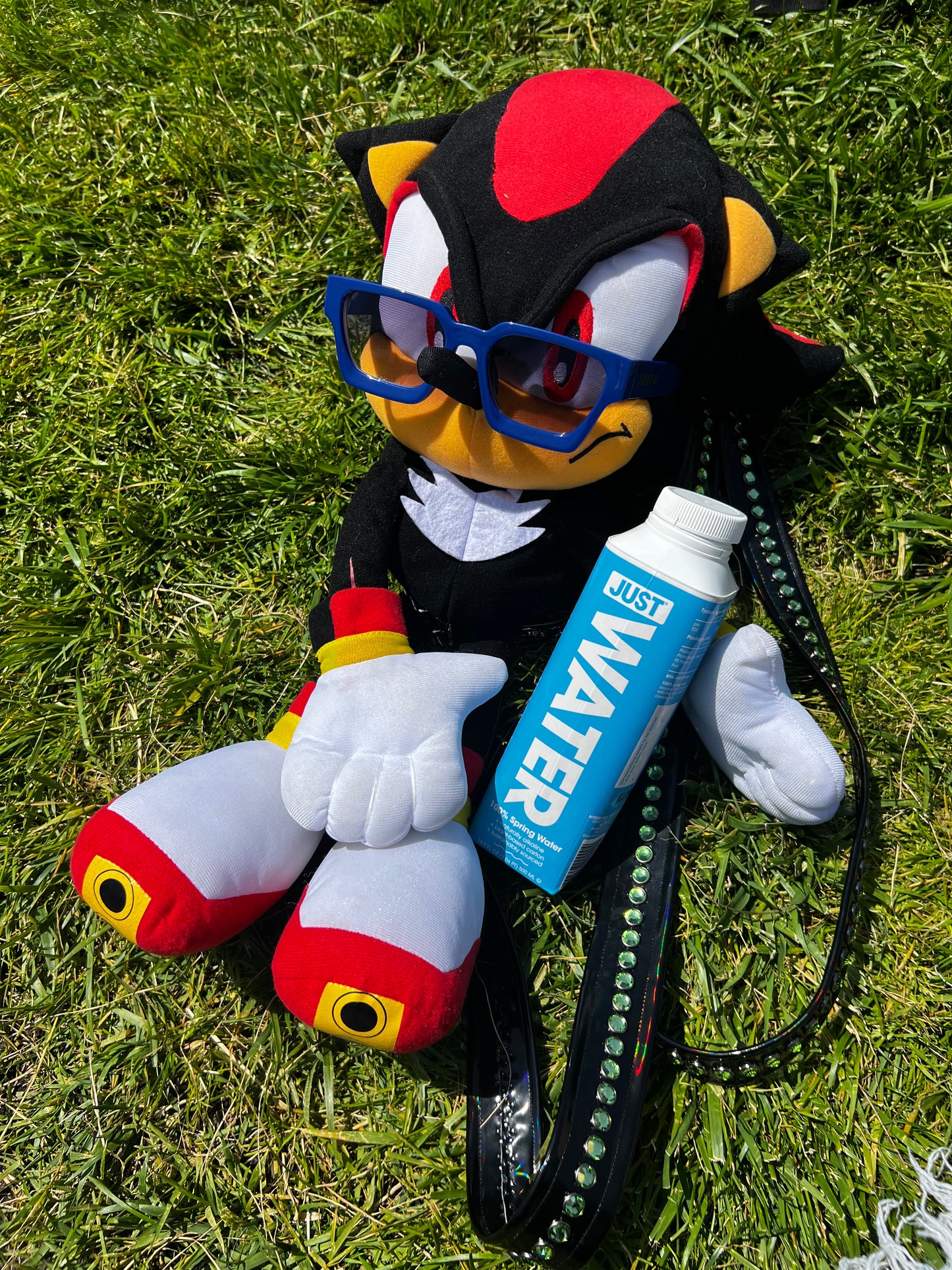 Shadow BB Simon Collab- Bust Down Plush Backpack