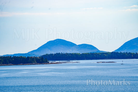 Coastal Mountain Vista in Acadia, 2025 - Print