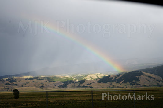 Rainbow Over the High Plains, 2024 - Print