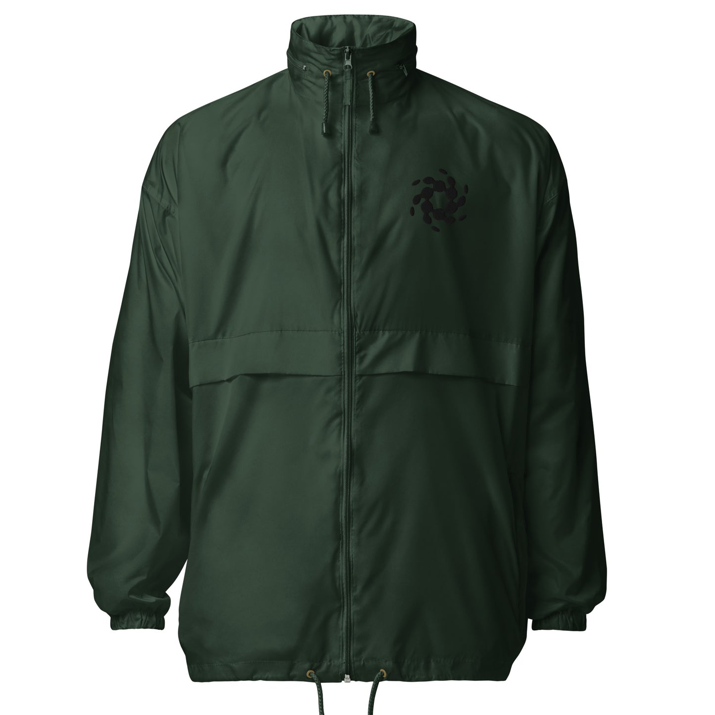 Embroidered Logo Windbreaker