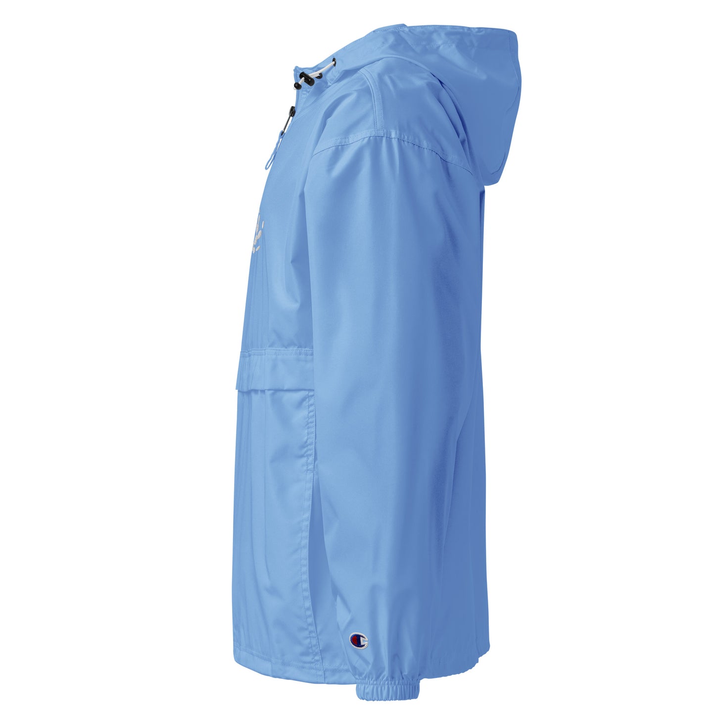 Embroidered Packable Jacket