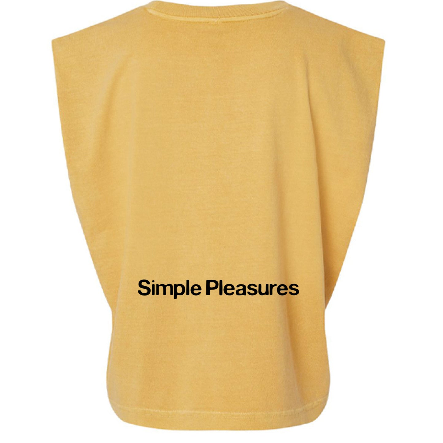 Faded Mustard - BACK