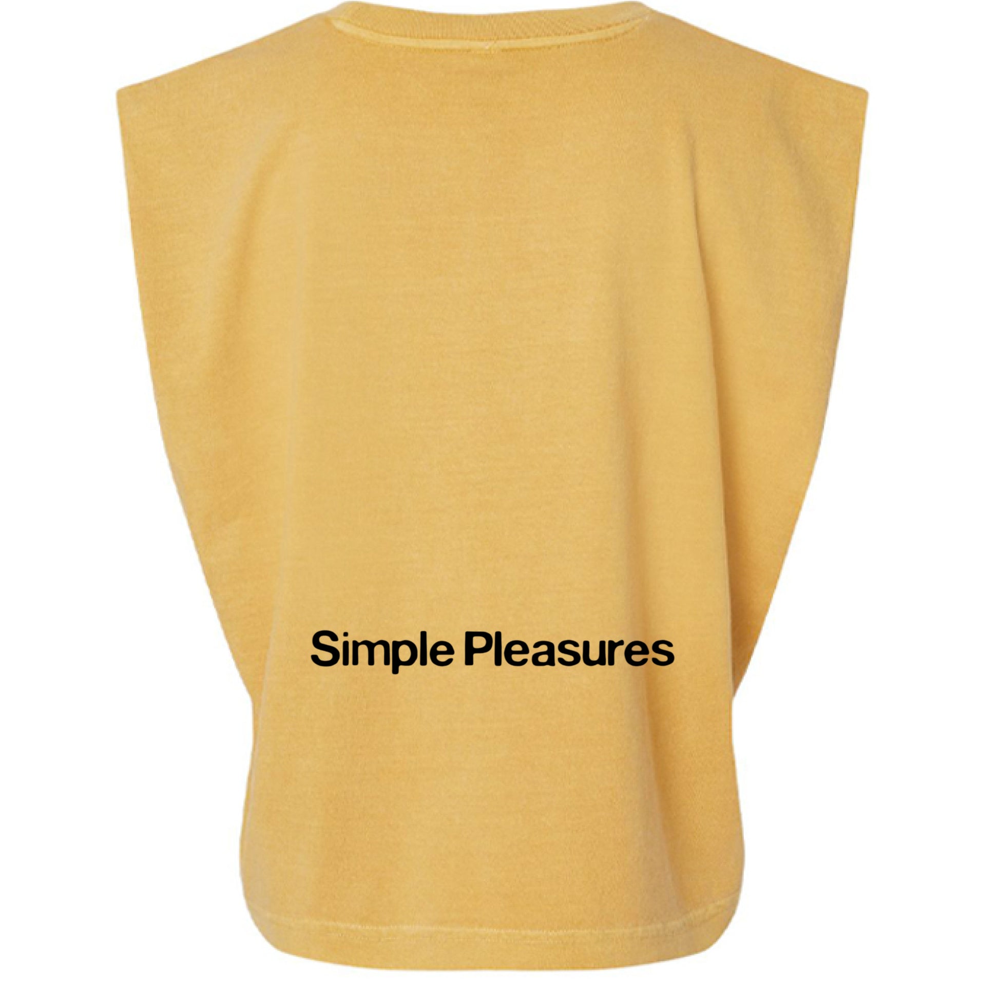 Faded Mustard - BACK