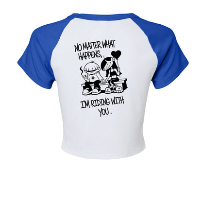 WHITE/ TR ROYAL - BACK