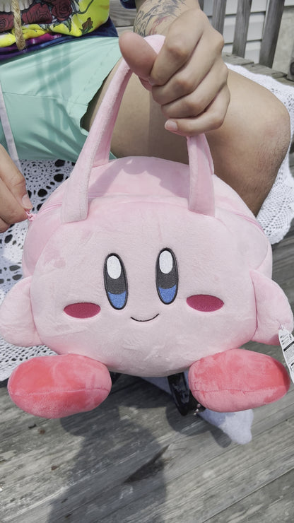 Kirby Bust Down Plush Backpack