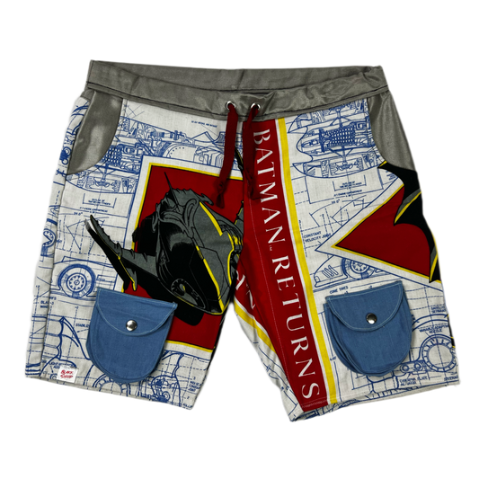 Drawstring Batman Returns Shorts