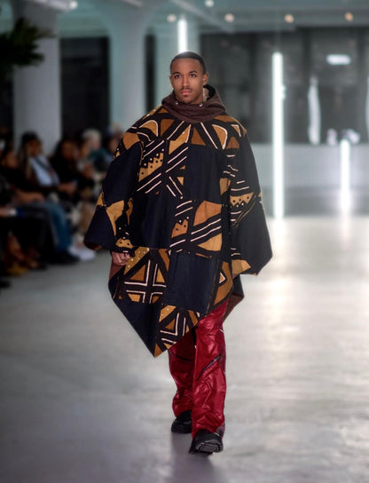 Roots- Patchwork Poncho