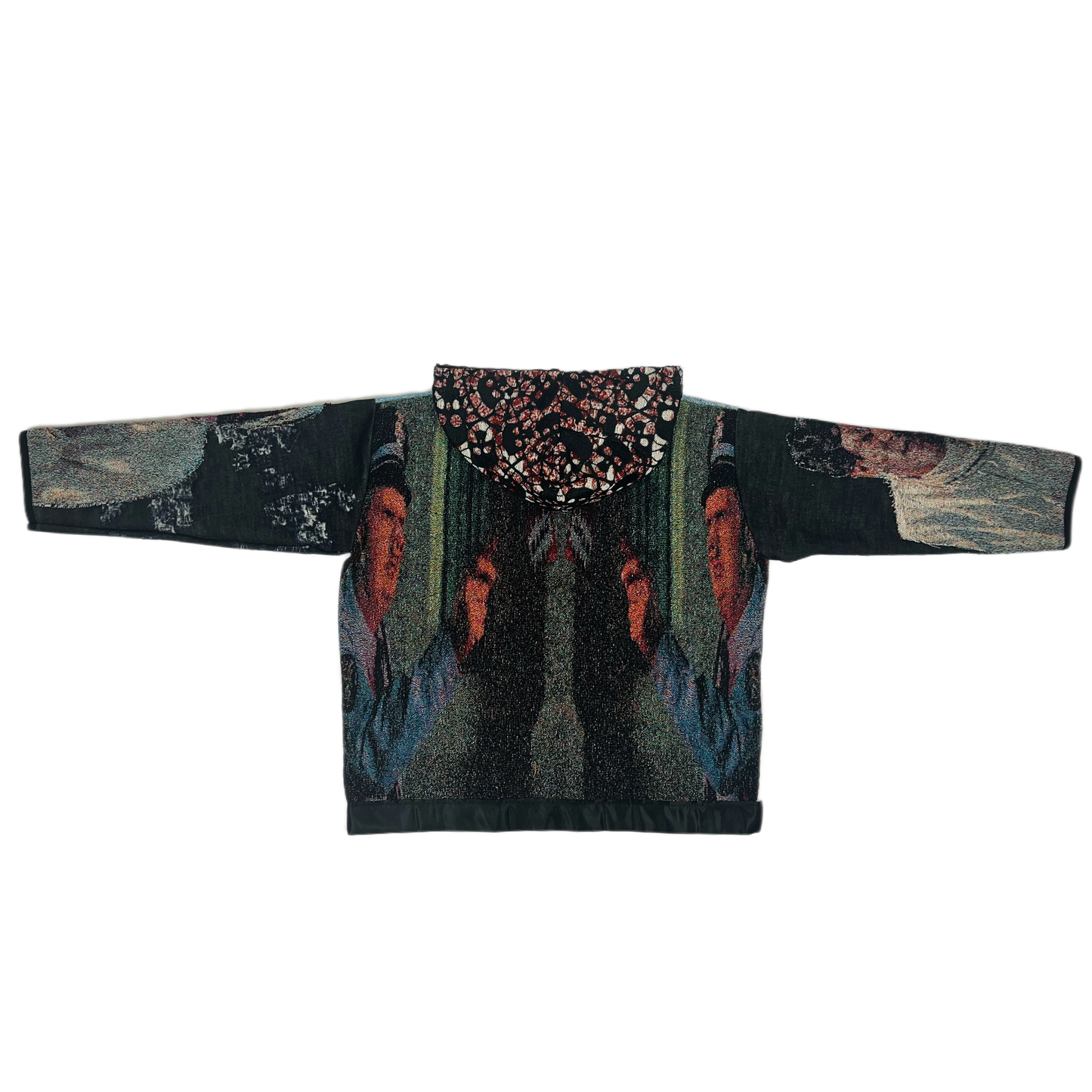 Mixed Media Hoodie