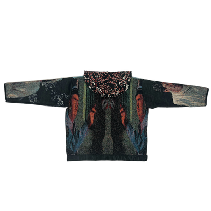 Mixed Media Hoodie