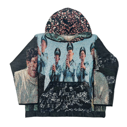 Mixed Media Hoodie