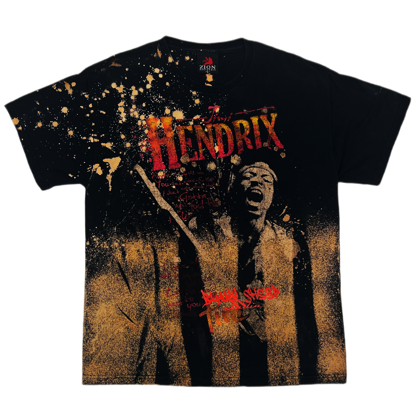 Screen Printed Vintage Hendrix Shirt